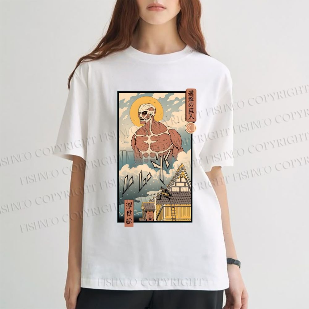 Unisex Attack On Titan Classic Cotton T-shirt