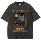 Yayoi Kusama Cat Vintage Washed T-shirt