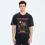 Yayoi Kusama Cat Vintage Washed T-shirt