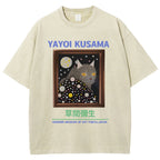 Yayoi Kusama Cat Vintage Washed T-shirt