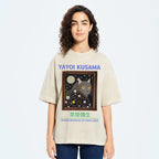Yayoi Kusama Cat Vintage Washed T-shirt