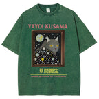 Yayoi Kusama Cat Vintage Washed T-shirt