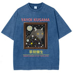Yayoi Kusama Cat Vintage Washed T-shirt