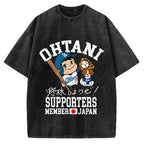 Otani Shohei Baseball Vintage Washed T-shirt