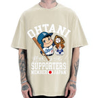 Otani Shohei Baseball Vintage Washed T-shirt