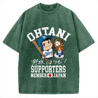 Otani Shohei Baseball Vintage Washed T-shirt