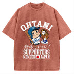 Otani Shohei Baseball Vintage Washed T-shirt