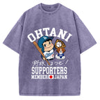 Otani Shohei Baseball Vintage Washed T-shirt
