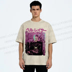 Unisex Hellraiser Pinhead Japanese Printed Washed Tee