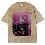 Unisex Hellraiser Pinhead Japanese Printed Washed Tee