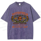 Unisex Halloween Pumpkin Pottsfield Printed Washed Tee