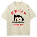 Unisex Astro Boy Printed Washed Tee
