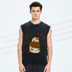Unisex  N's Yard Yoshitomo Nara Printed Washed Tank Top