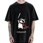 Huzzah Racoon Vintage Washed T-shirt