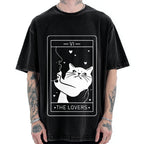 The Cat Lover Vintage Washed T-shirt