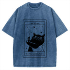 The Cat Lover Vintage Washed T-shirt
