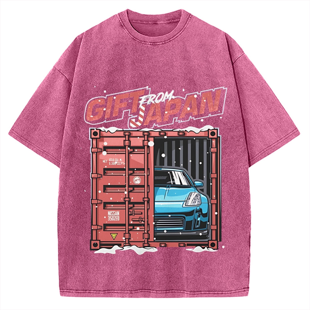 350z z33 JDM Christmas Gift From Japan Vintage Washed T-shirt