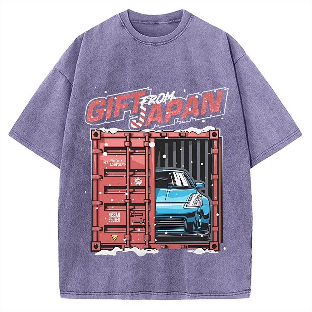 350z z33 JDM Christmas Gift From Japan Vintage Washed T-shirt