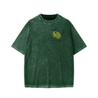 Unisex Frog Me No Problemo Narrator But It Was All Problemo Front And Back Printed Washed Tee