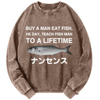 Unisex Funny To A Lifetime Vintage Washed Sweatshirts