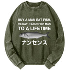 Unisex Funny To A Lifetime Vintage Washed Sweatshirts