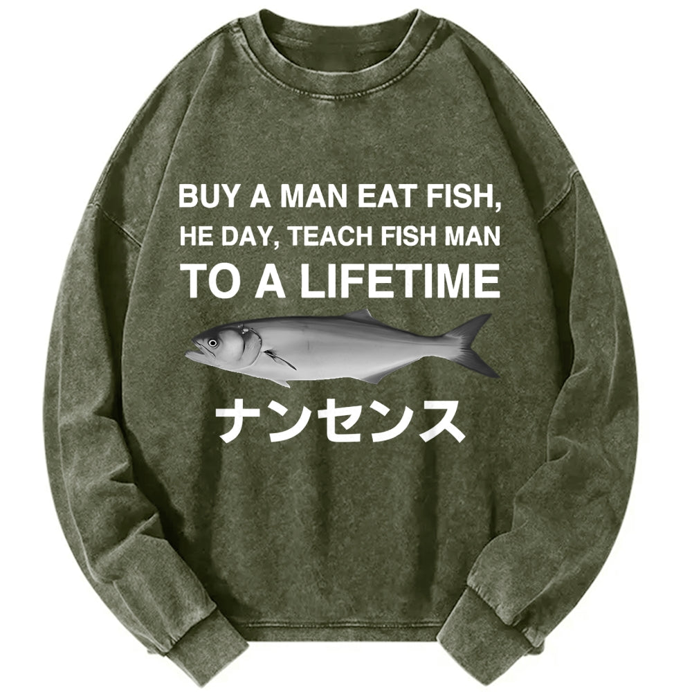 Unisex Funny To A Lifetime Vintage Washed Sweatshirts