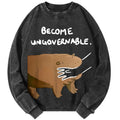 Unisex Become Ungovernable Vintage Washed Sweatshirts