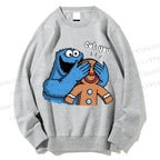 Unisex Got You Cookie Monster Printed Sweatshirt