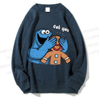 Unisex Got You Cookie Monster Printed Sweatshirt