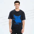 Unisex I Never Got a Chance To Be Good Wolf Printed Washed Tee