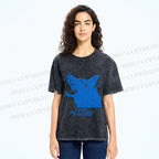 Unisex I Never Got a Chance To Be Good Wolf Printed Washed Tee