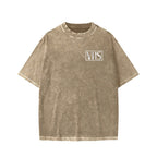 VHS Vintage Wash Japanese Design Back Art T-Shirt