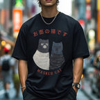 Masked Cat Japanese Style Classic Tee