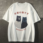 Masked Cat Japanese Style Classic Tee