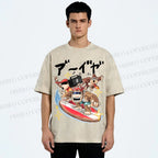 Unisex Donkey Kong Printed Washed Tee