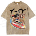 Unisex Donkey Kong Printed Washed Tee