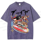 Unisex Donkey Kong Printed Washed Tee