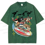 Unisex Donkey Kong Printed Washed Tee