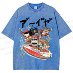 Unisex Donkey Kong Printed Washed Tee