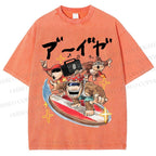 Unisex Donkey Kong Printed Washed Tee