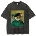Meow Gogh Washed T-Shirt