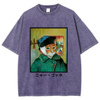 Meow Gogh Washed T-Shirt