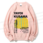 Unisex Yayoi Kusama Pumpkin Printed Sweatshirt
