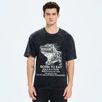Born To Eat Washed T-Shirt