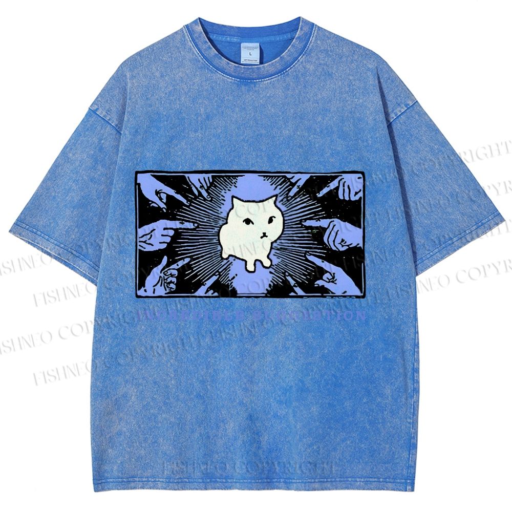 Unisex Incredible Suggestion Printed Washed Tee