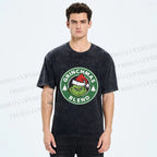 Unisex Grinchmas Blend Printed Washed Tee