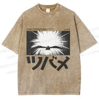 Unisex Whispers Of The Sky Printed Washed Tee