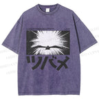 Unisex Whispers Of The Sky Printed Washed Tee