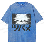 Unisex Whispers Of The Sky Printed Washed Tee