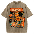 Kebab Attack Vintage Washed T-shirt